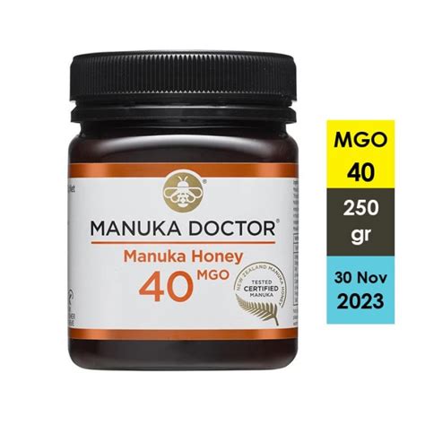 Jual Madu MANUKA DOCTOR Manuka Honey MGO 40 250gr Multifloral - Jakarta Barat - Manuka Madu ...