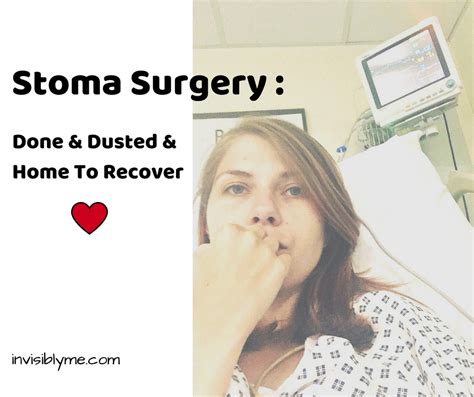 Stoma Surgery Success But A Hospital Experience I Never Want Again - Invisibly Me