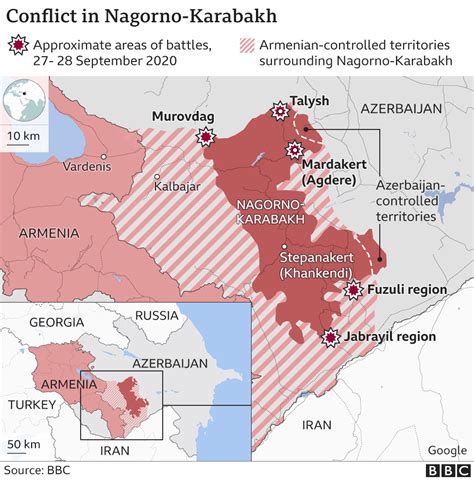 Nagorno-Karabakh conflict: Armenia 'ready' for ceasefire talks - BBC News