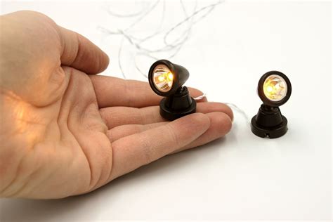 Spotlights Set of 2 Micro Miniature Battery Powered Indoor - Etsy