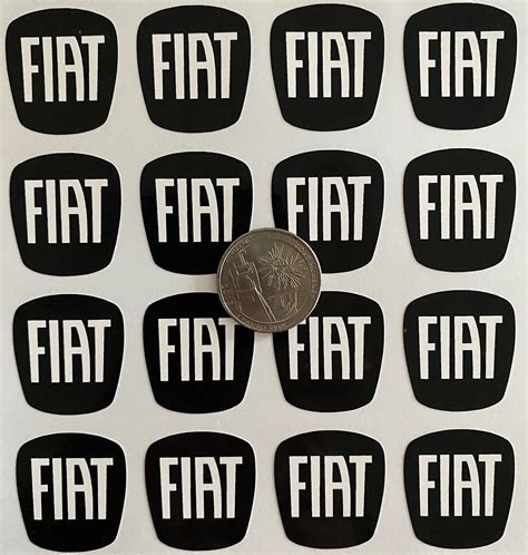 SMALL Fiat 500 Emblem Decals 1.125 tall | Etsy | Fiat 500, Fiat, Fiat logo