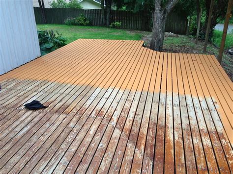 Before, After, Mac & Cheese: Deck Staining - Behr Deckover