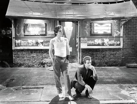 MATT DILLON and MICKEY ROURKE in RUMBLE FISH -1983-. Photograph by ...