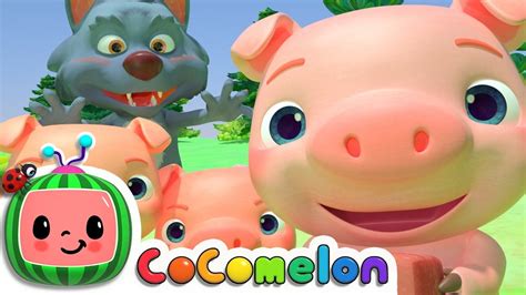 baby songs Three Little Pigs | CoCoMelon Nursery Rhymes & Kids Songs ...