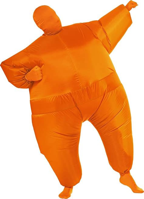 Rubie's Costume Inflatable Full Body Suit Costume, Orange, Large ...