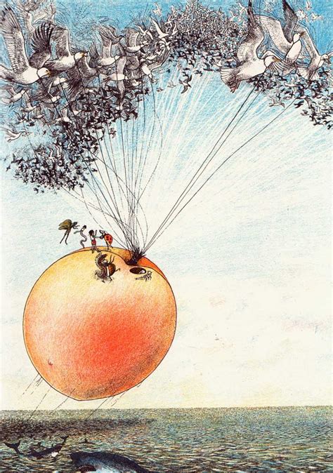 Vintage Kids' Books My Kid Loves: James and the Giant Peach | The giant peach, James and giant ...