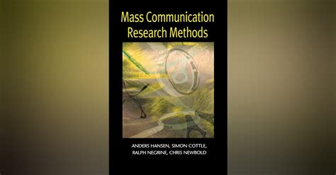 Mass Communication Research Methods