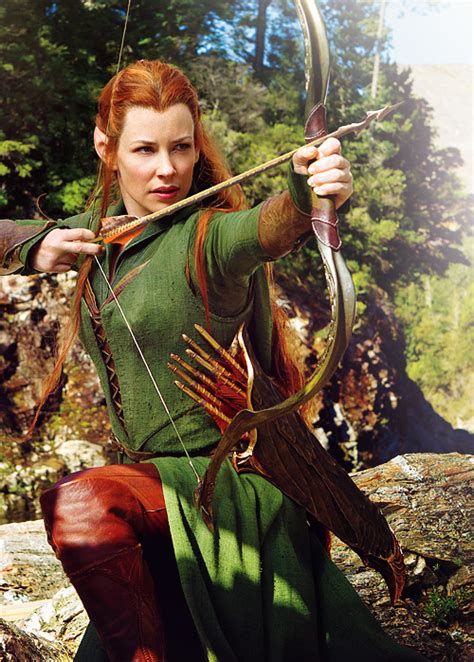 First look at Tauriel in The Hobbit: The Desolation of Smaug - Evangeline Lilly Photo (34647491 ...