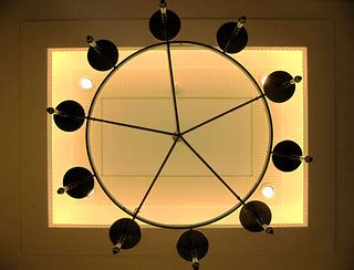 A Light Geometry Lesson | Shapes abound in this chandelier i… | Flickr