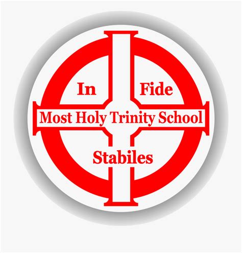 Most Holy Trinity School Logo - Circle , Free Transparent Clipart - ClipartKey