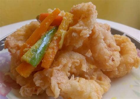 Resep Cumi goreng tepung crispy oleh Dapur Renkganis - Cookpad