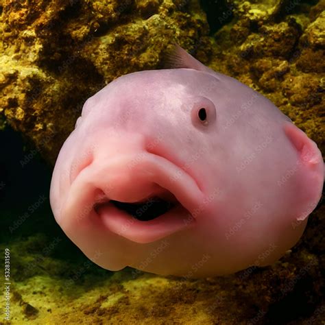 Photo of a Blobfish - World's ugliest fish 스톡 사진 | Adobe Stock