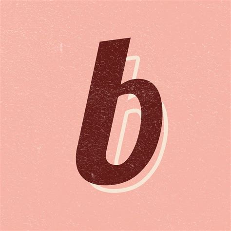 Alphabet letter B vintage handwriting cursive font psd | free image by rawpixel.com / jingpixar ...