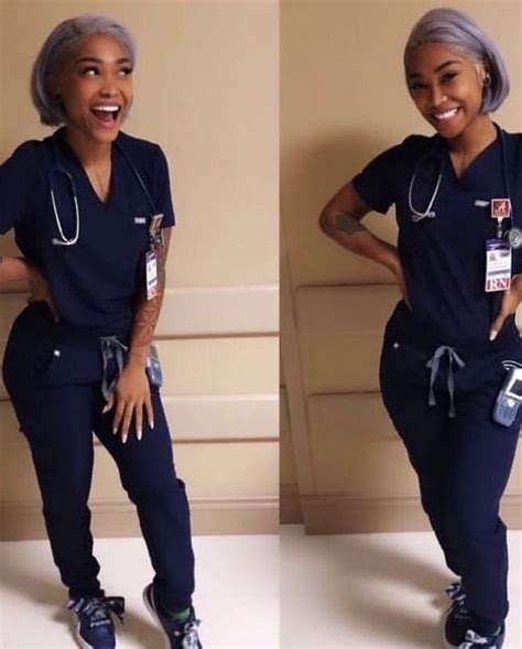 Pin by deanna wilson on Black Nurses‍⚕️ in 2022 | Nurse outfit scrubs ...