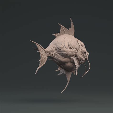 Here Is my version of Magikarp Just for fun Cheers | Sculpture architecture, Creature design ...