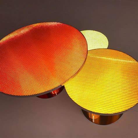 Reflective Collection - Red round coffee table Bottos Design Italia by Sebastiano Bottos | Artemest