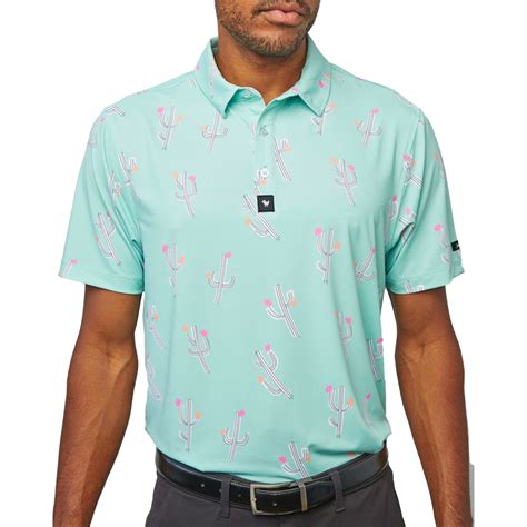 Bad Birdie Cactilicious Short Sleeve Polo | PGA TOUR Superstore