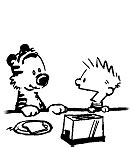 Calvin and Hobbes - Animated Gif - Fred's Corner