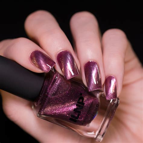 ILNP Sugar Plum - Deep Mauve Magnetic Nail Polish