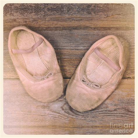 Baby ballet shoes instant photo Photograph by Jane Rix - Fine Art America