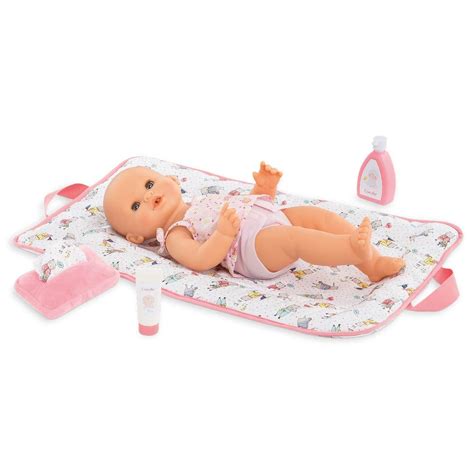 Corolle Changing Accessories Set for 14-17-inch Baby Doll | Doll Accessories