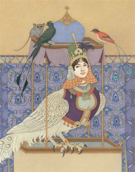 © Olga Dugina "1001 Nights" The Cover | 중학교 미술, 새 그림, 그림