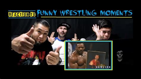 Reaction To: Funny Wrestling Moments - YouTube