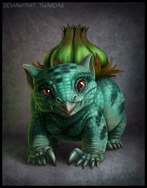 Realistic Bulbasaur by Twarda8 on DeviantArt