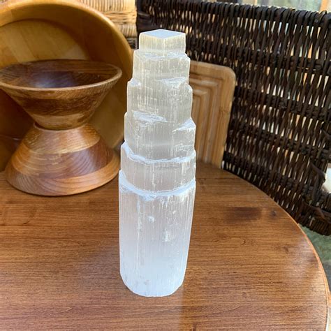 Selenite Crystal Tower – Spirit Magicka