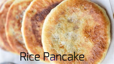 How to make Simple Breakfast at Home || Glutinous Rice Flour Pancake ...