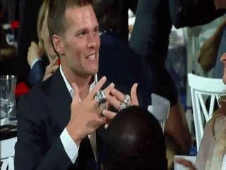 Patriots tom brady super bowl rings GIF - Find on GIFER