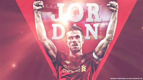 Download Liverpool F.C. Soccer Jordan Henderson Sports HD Wallpaper by Namik Amirov