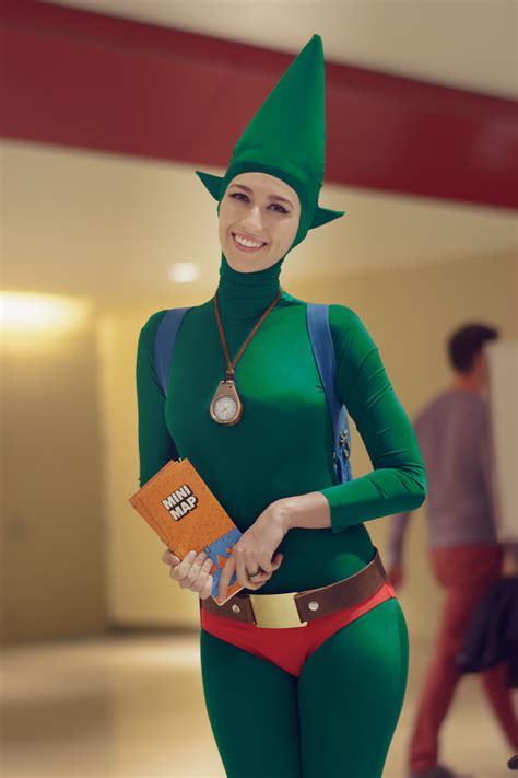 Tingle Cosplay from the Legend of Zelda games at PAX South