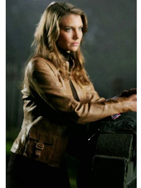 Bela Talbot Supernatural Leather Jacket - JacketsJunction