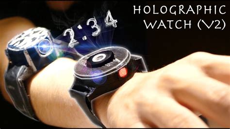 Make a Cheap HOLOGRAPHIC Smart Watch But It's Actually "Good" (V2) - YouTube