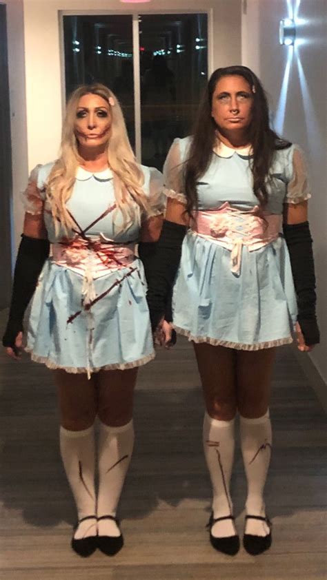 The Shining Twins Costume | Twin costumes, Shining twins costume, The ...