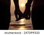 Silhouette Of Lovers Free Stock Photo - Public Domain Pictures