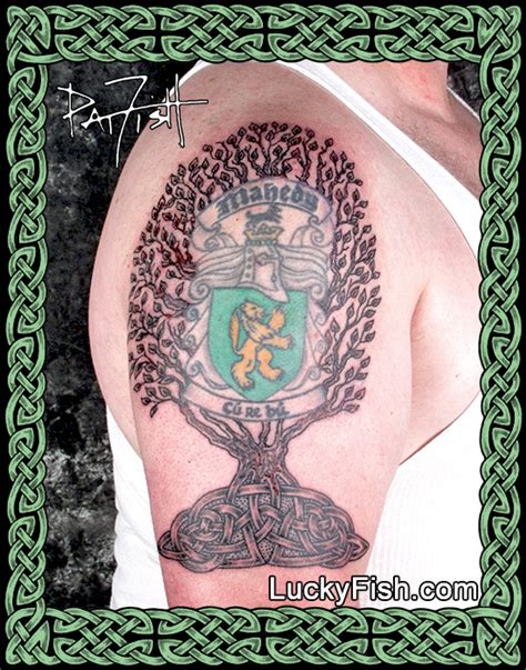 Family Tree of Life Tattoo Upgrade — LuckyFish, Inc. and Tattoo Santa Barbara