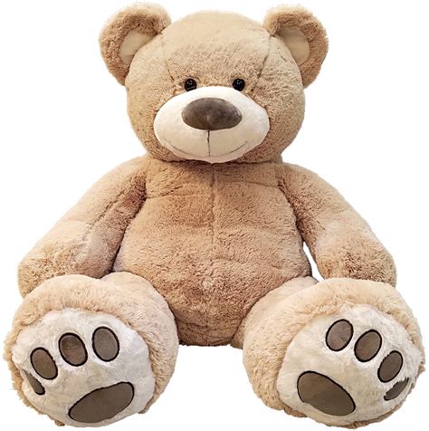 4' Boo The Loveable Big Teddy Bear In Huge 4' Teddy Bears, 46% OFF