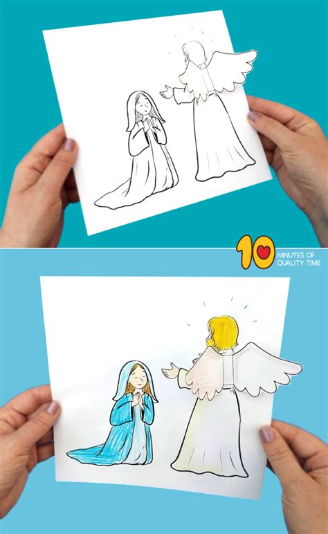 Angel Gabriel visits Mary – 10 Minutes of Quality Time