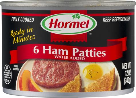 Hormel Ham Patties Water Added - 6 CT Hormel(37600223423): customers reviews @ listex.online