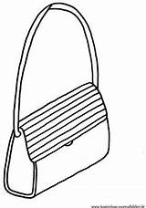 Handtasche Ausmalbilder Malvorlagen Drucken Sketch Coloring Page sketch template