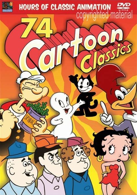 Cartoon Classics: 74 Cartoons (DVD) | DVD Empire