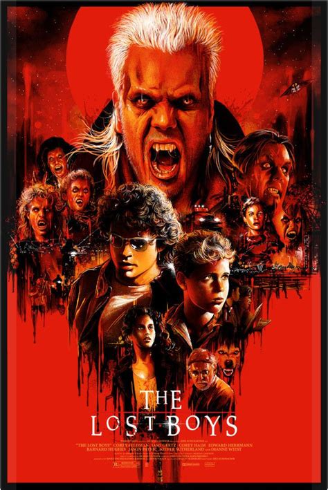 Lost Boys Movie Poster by Vance Kelly NYCC 2018 HCG Print Sold Out Print | Horror movie art ...