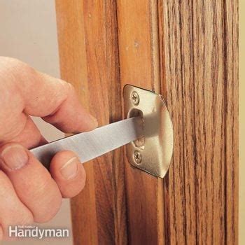 Adjusting a Door Striker Plate (DIY)