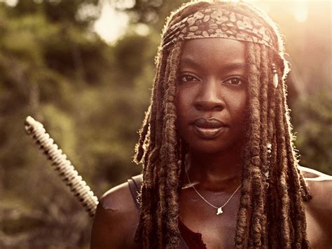 Season 9 Character Portrait ~ Michonne - The Walking Dead Photo ...