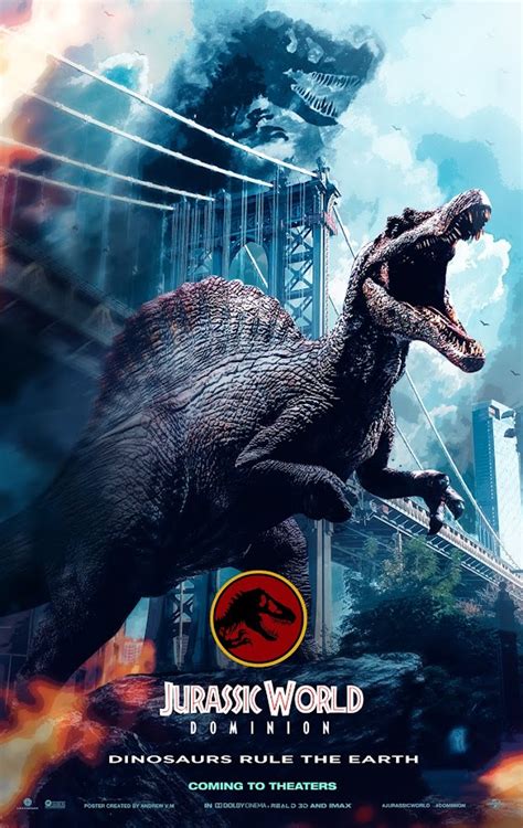 Jurassic World DOMINION Poster REXY (T-REX) 2021