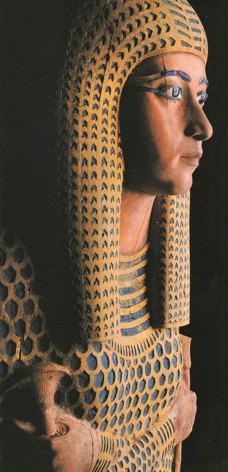 Sarcophagus of Queen Ahmose Merit-Amun from Thebes. Ahmose-Meritamun was the royal daughter of ...