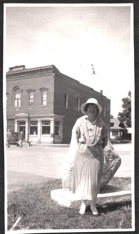 VINTAGE 1932 GOBLES MILL LAKE MICHIGAN FIRST STATE BANK OPERA HOUSE OLD PHOTO | Antique photos ...