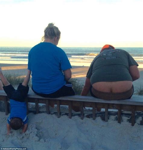 Awkward Family Photos' most embarrasing beach holiday snaps | Daily Mail Online